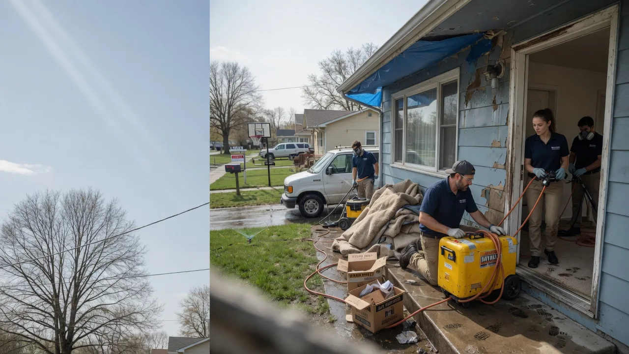 Basement Flood Cleanup in Monroe City, MO near me